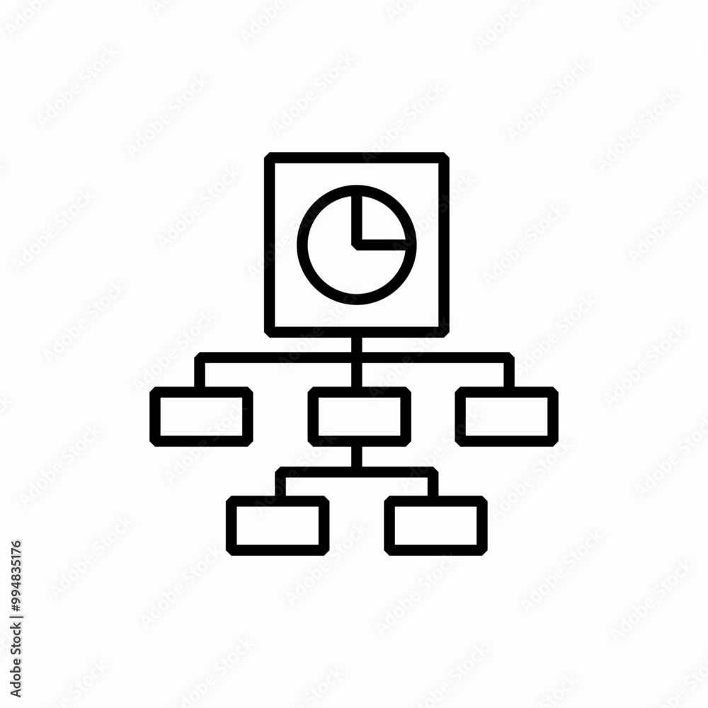 diagram presentation icon sign vector diagram presentation icon sign vector