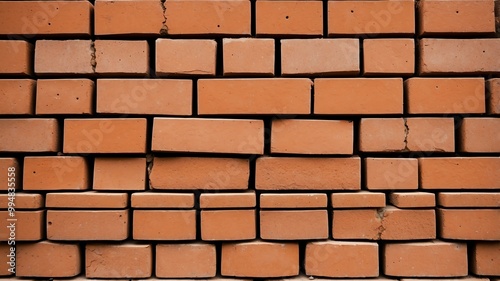 closeup image of a brick surface for background