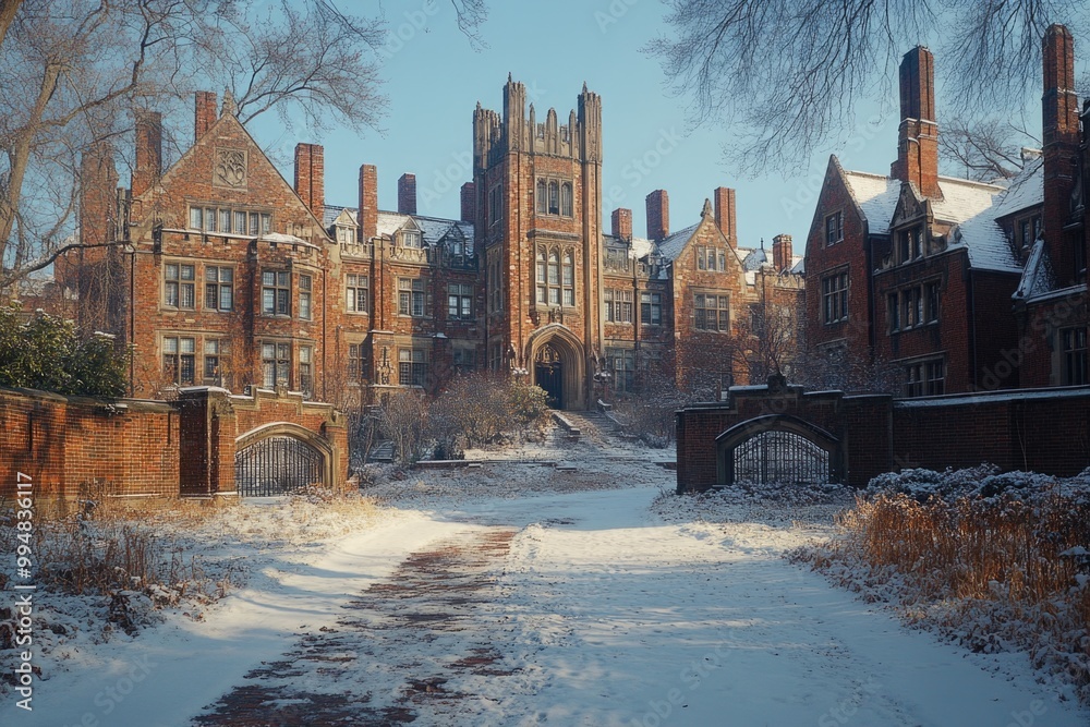 Exploring Yale University: A Journey Through Neo-Gothic Architecture and Sterling Memorial Library