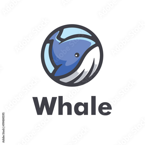 Whale Logo Design