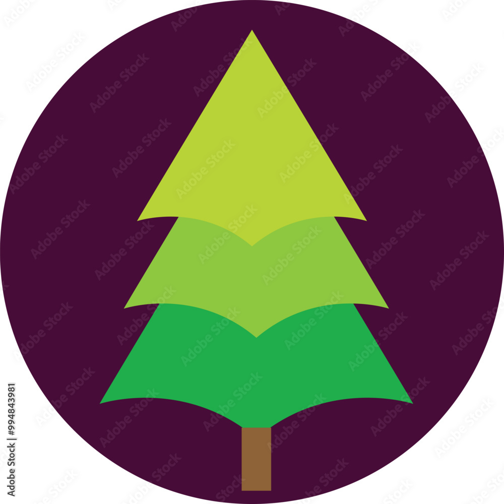 christmas tree icon green tree icon purple background christmas tree icon green tree icon purple background