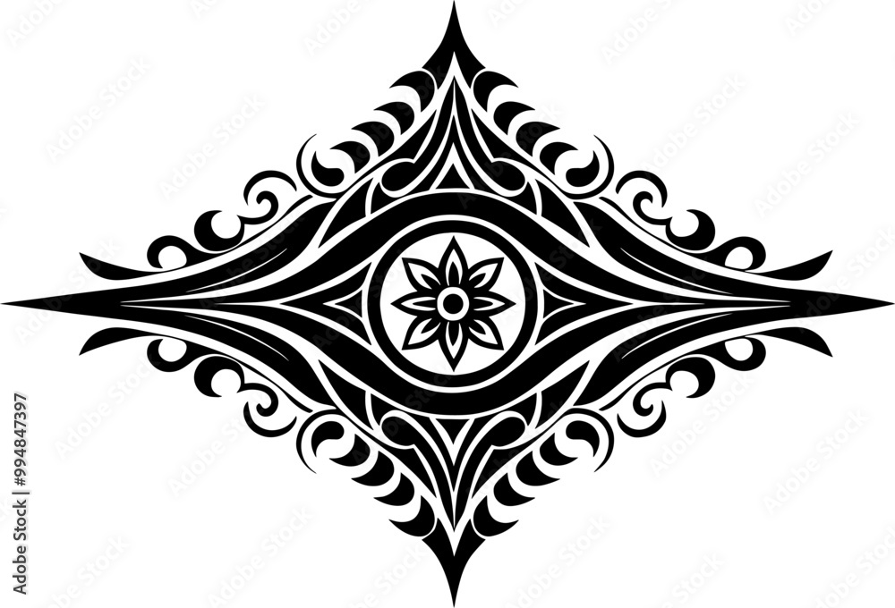 Swirl ornamental divider, Laser cut panel. designer element for stencil, Tattoo svg Engraving cnc decal, png isolated overlay Swirl ornamental divider, Laser cut panel. designer element for stencil, Tattoo svg Engraving cnc decal, png isolated overlay
