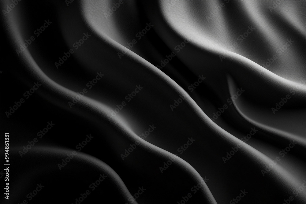 Obraz premium smooth gradient black background, wallpaper
