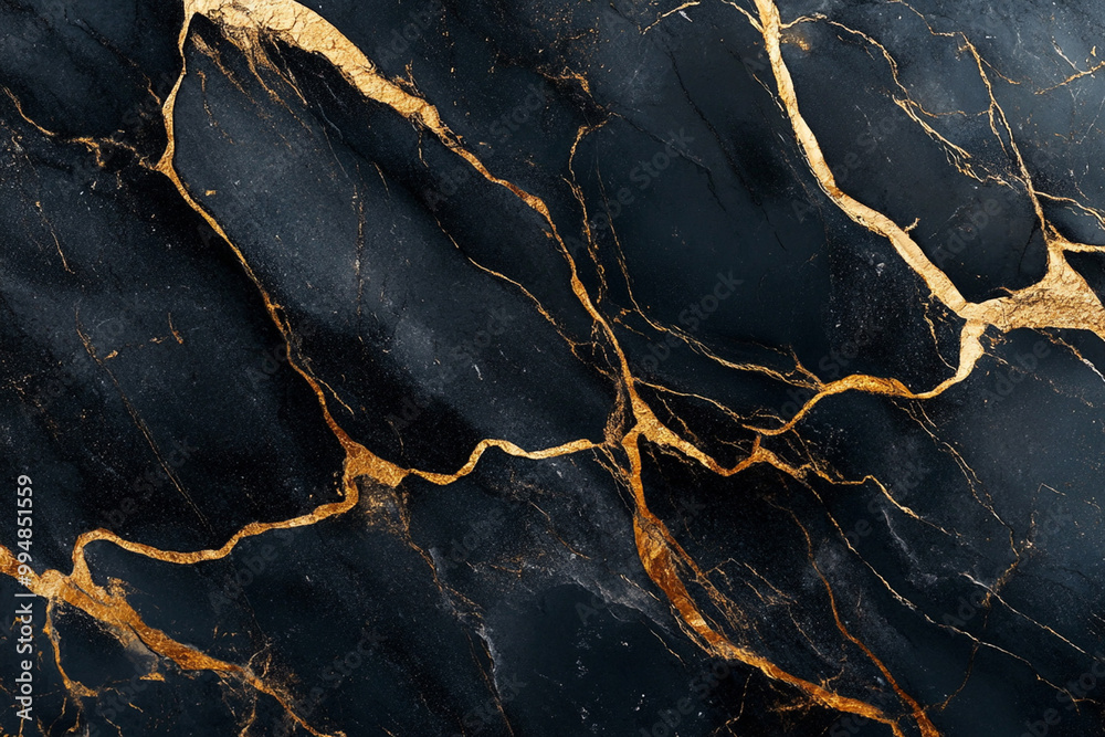 black marble with golden lines background. black marble with golden lines background.
