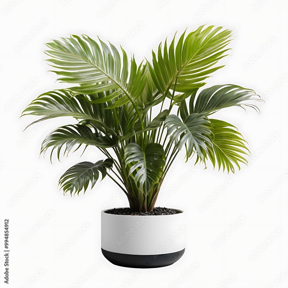Modern indoor plant isolate white transparency background , Modern indoor plant isolate white transparency background ,