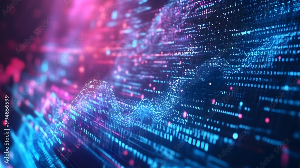 Abstract technology big data background concept. Abstract technology big data background concept.