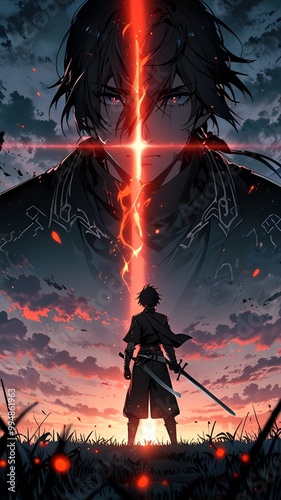 A wandering swordsman with a dark past, he seeks redemption by protecting the innocent and adhering to a vow never to kill again 