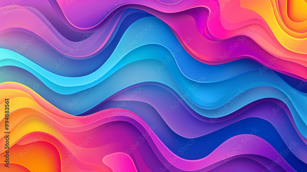 abstract background with colorful gradient liquid waves abstract background with colorful gradient liquid waves