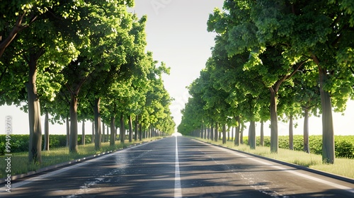 Freepik_Tree_Beautiful_scenery_road_background_