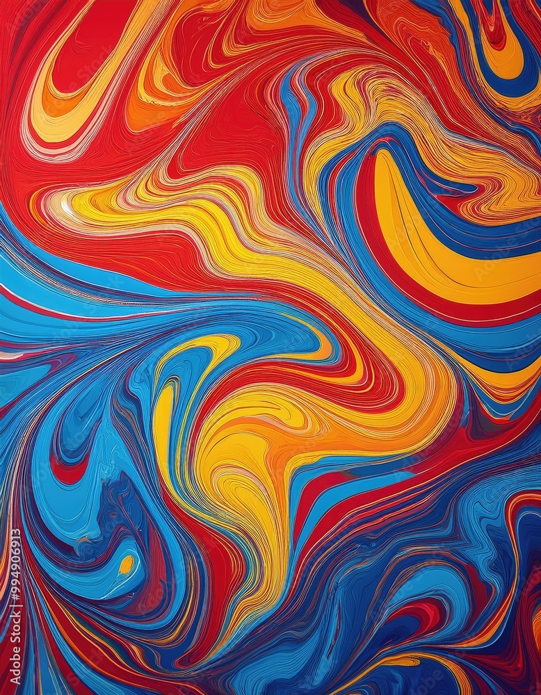 Abstract colorful swirls Abstract colorful swirls