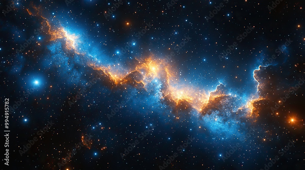 A starfield presents a rich tapestry of stars spread across the cosmos, creating a stunning celestial display. A starfield presents a rich tapestry of stars spread across the cosmos, creating a stunning celestial display.
