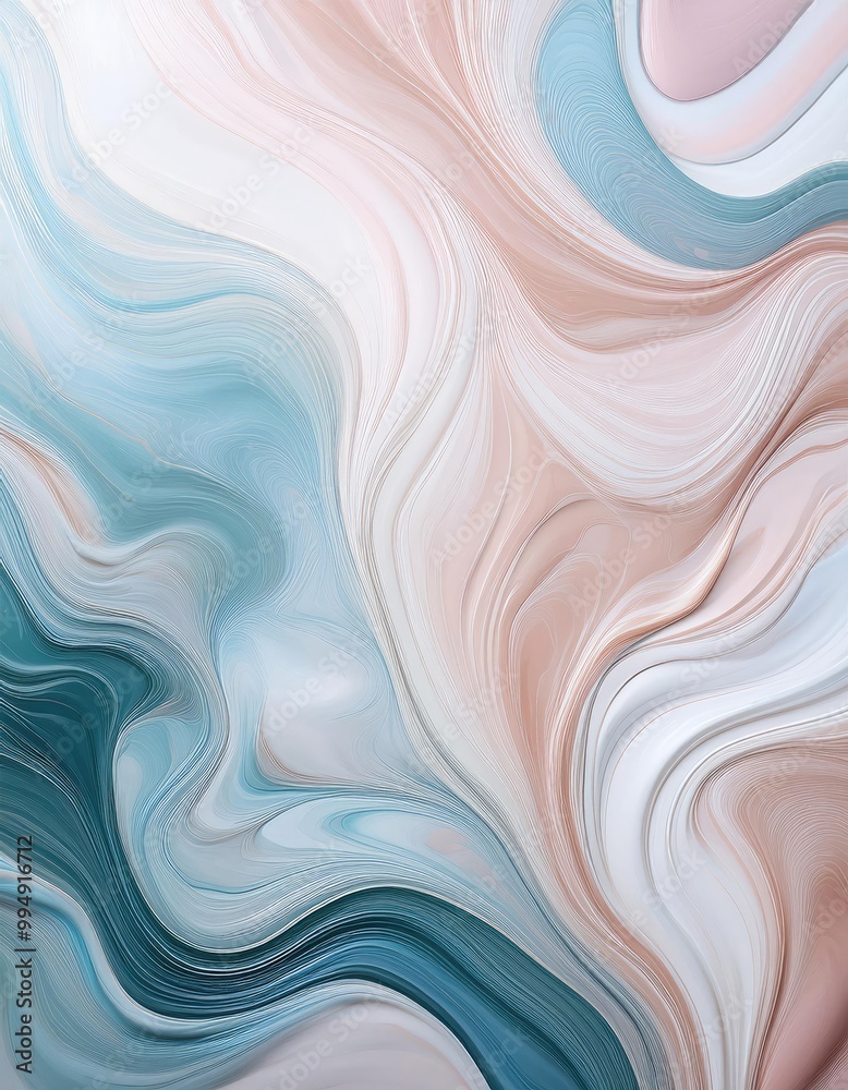 Abstract blue and pink marble Abstract blue and pink marble