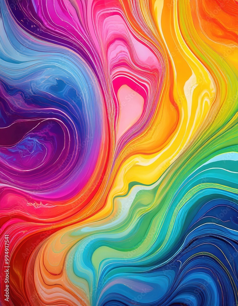 Abstract colorful swirls Abstract colorful swirls