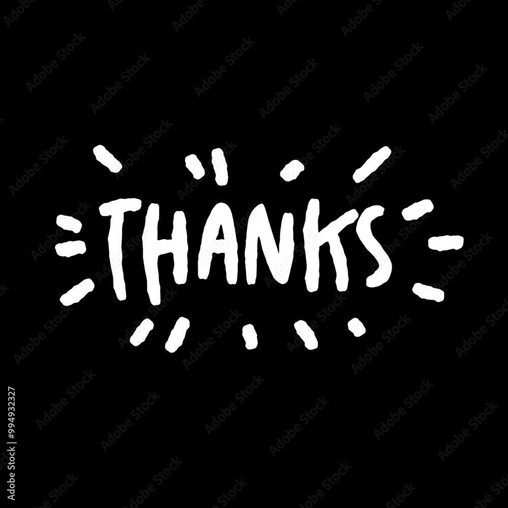 Hand drawn white text on black background saying Hand drawn white text on black background saying
