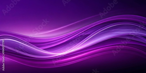 Abstract purple waves on a deep background, creating a flowing and dynamic design