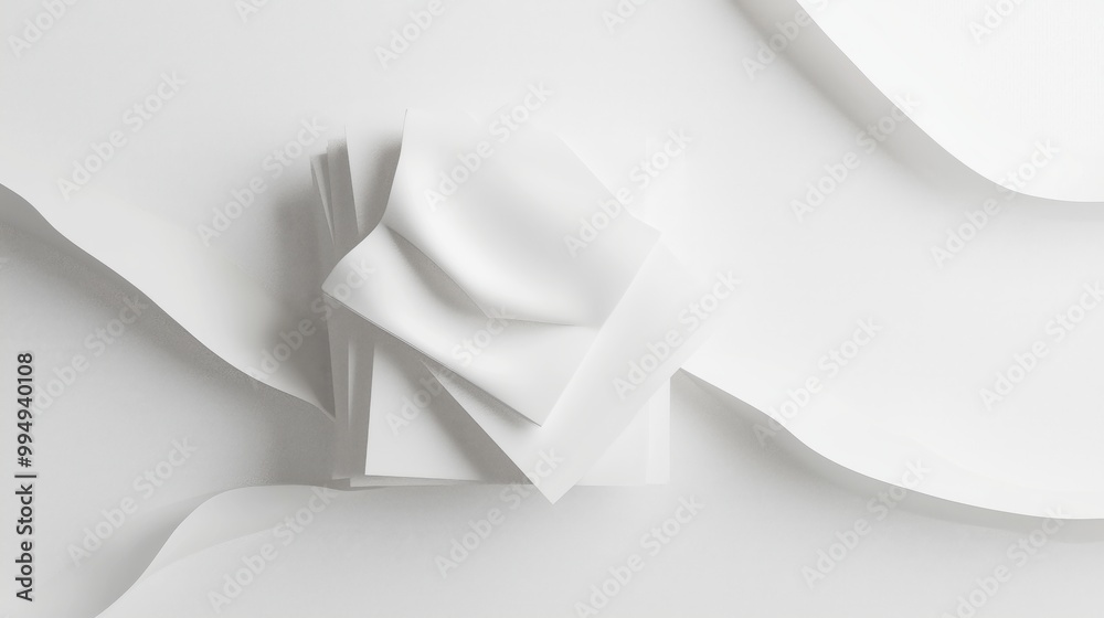 A 3D render features a white geometric background with a fanned deck of cards, exuding modern elegance. A 3D render features a white geometric background with a fanned deck of cards, exuding modern elegance.