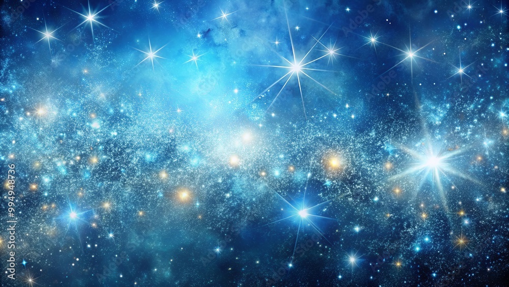 A cosmic tapestry woven with countless stars, where celestial bodies shimmer in a sea of blue, a canvas of wonder and infinite possibilities. A cosmic tapestry woven with countless stars, where celestial bodies shimmer in a sea of blue, a canvas of wonder and infinite possibilities.