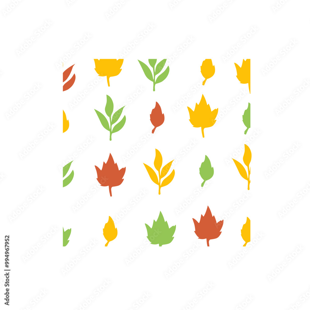 autumn leaf pattern vector autumn leaf pattern vector