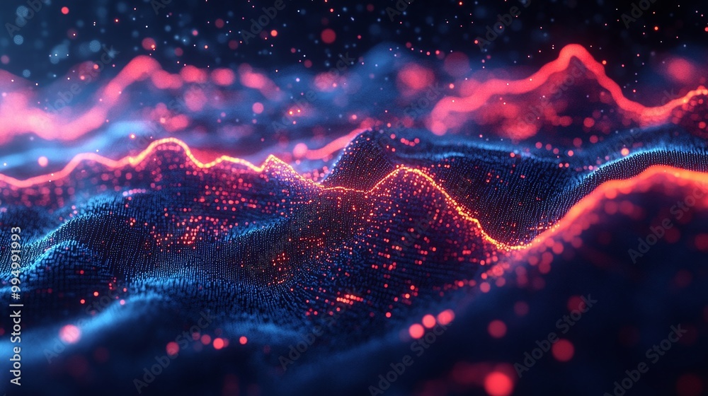 Abstract colorful waves of light and energy, creating a vibrant digital background effect. Abstract colorful waves of light and energy, creating a vibrant digital background effect.