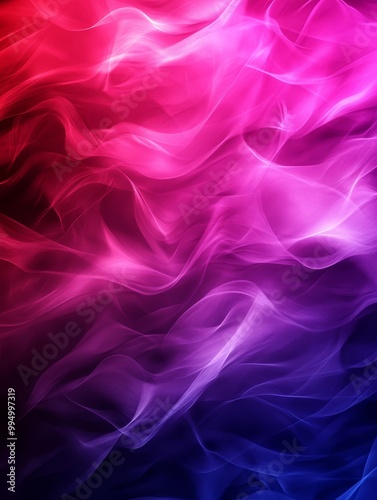 A captivating abstract background featuring swirling smoke in vibrant pink, purple, and blue gradients. This image represents movement, energy, and the transition between states.