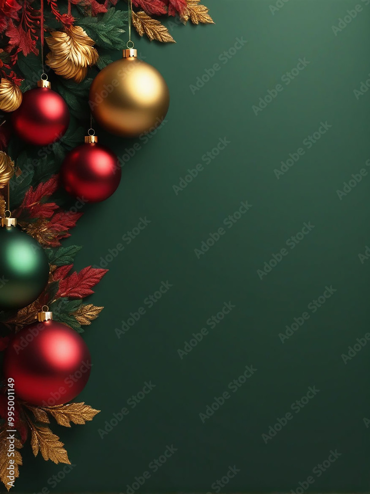 christmas background with christmas tree and decorations christmas background with christmas tree and decorations