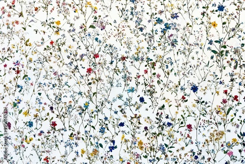 Colorful floral background 