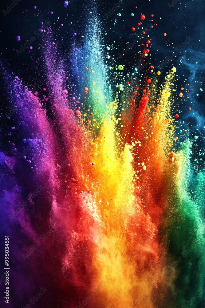 explosion of pride rainbow paint explosion of pride rainbow paint