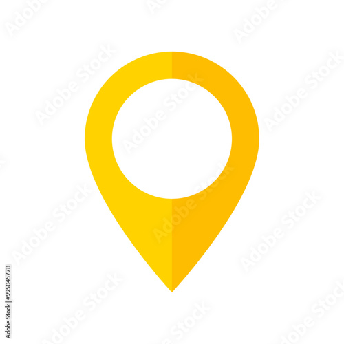 Yellow location icon