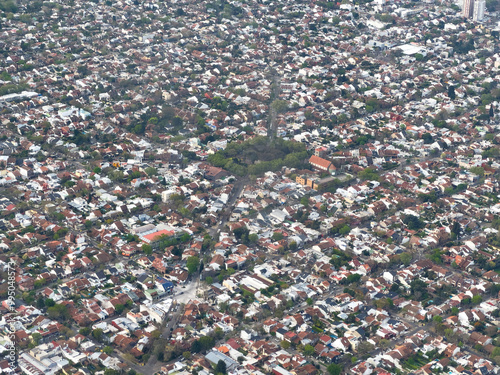 Aereal view of Buenos Aires photo