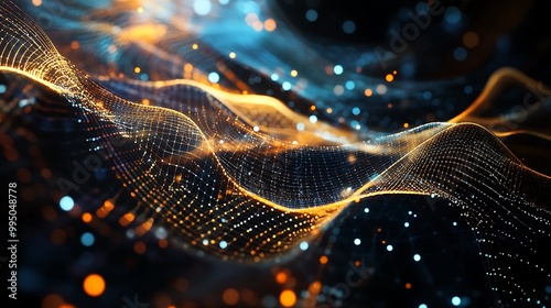 A meticulously crafted digital artwork that showcases the synergy between science, technology, and datadriven decisionmaking. photo