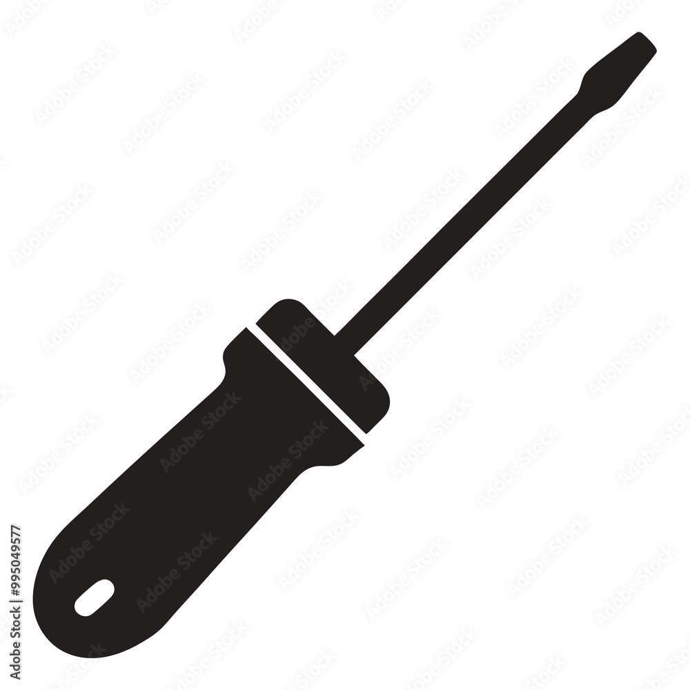 Screwdriver Silhouette icon vector illustration
Screwdriver Silhouette icon vector illustration