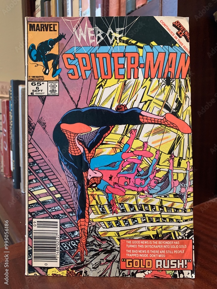 Obraz premium Seattle, WA, USA September 25, 2024 Spiderman 6 