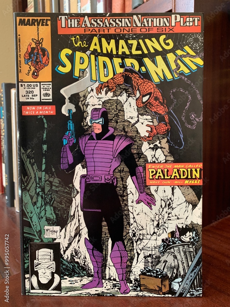 Obraz premium Seattle, WA, USA September 25, 2024 The Amazing Spiderman 320