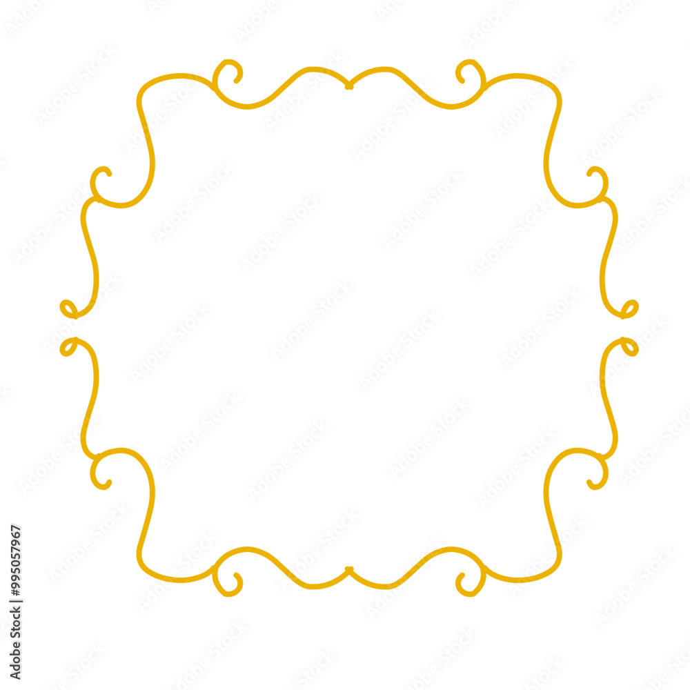 Golden Frame Doodle Golden Frame Doodle