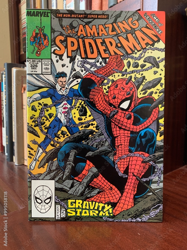 Naklejka premium Seattle, WA, USA September 25, 2024 The Amazing Spiderman 326