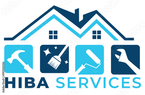 Handyman Property maintenance and clean services logo.