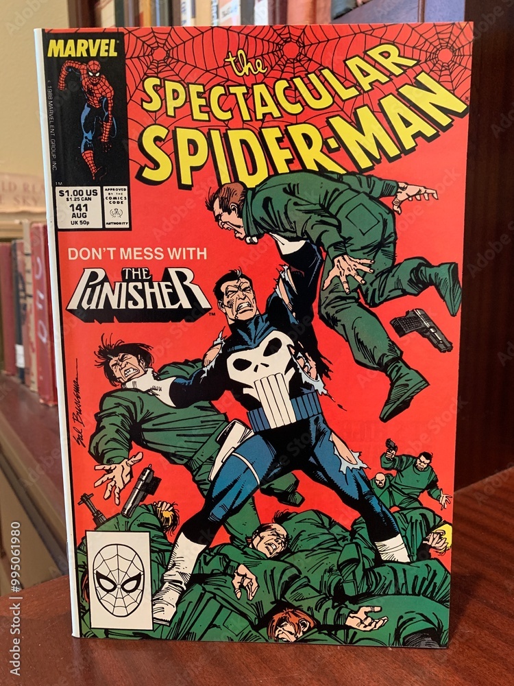 Obraz premium Seattle, WA, USA September 25, 2024 The Spectacular Spiderman 141