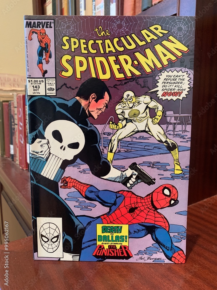 Obraz premium Seattle, WA, USA September 25, 2024 The Spectacular Spiderman 143