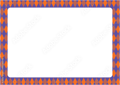 ハロウィンをイメージしたカラフルな背景イメージ