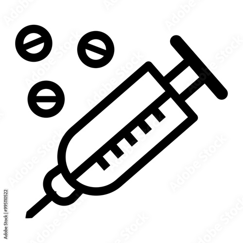 Mental Health condition line icon