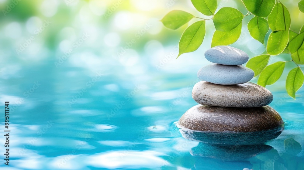 Dive into the bliss of crystalclear pool water, surrounded by rocks, greenery, and illuminated by sunshines gentle glow. Dive into the bliss of crystalclear pool water, surrounded by rocks, greenery, and illuminated by sunshines gentle glow.