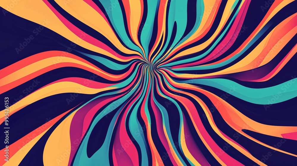 Trippy burst lines background. Psychedelic wavy stripes wallpaper. Linear sunburst swirl. Twisted and distorted curly texture. Trippy burst lines background. Psychedelic wavy stripes wallpaper. Linear sunburst swirl. Twisted and distorted curly texture.