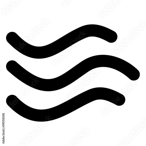 Smoke Heat Flow Icon