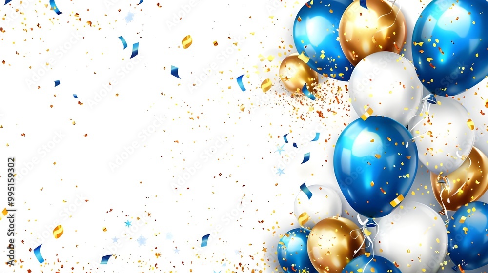 christmas decorations with white background Generative AI