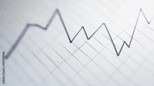 Detailed line graph illustrating steady GDP growth over time, highlighting the upward trend, professional economic analysis visualization.