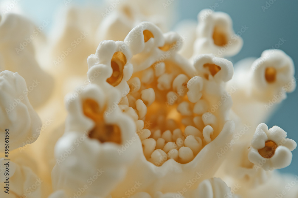 close up of a popcorn close up of a popcorn