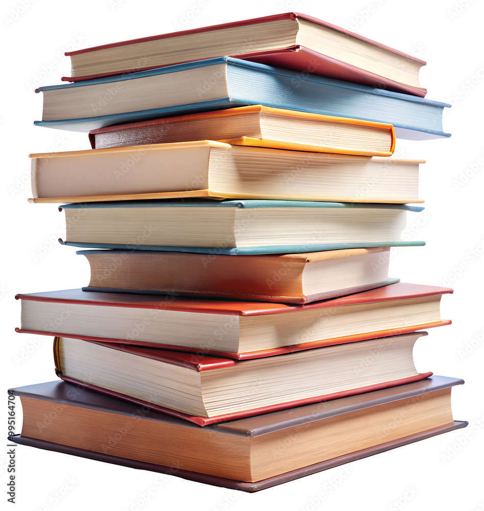 stack of books, generative ai stack of books, generative ai