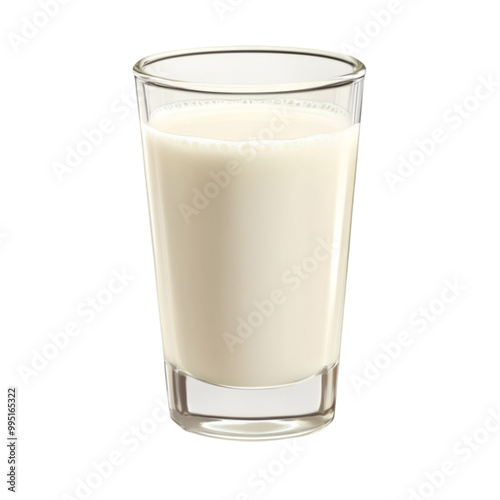 Jug of milk isolated on white and transparent background. PNG cutout.