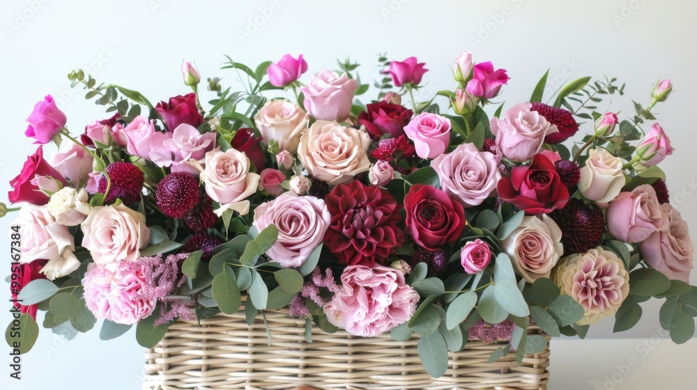 Flower Arrangements: Custom or pre-made flower designs suitable for events like weddings, birthdays, or funerals, often arranged in vases, baskets, or as centerpieces.
Flower Arrangements: Custom or pre-made flower designs suitable for events like weddings, birthdays, or funerals, often arranged in vases, baskets, or as centerpieces.