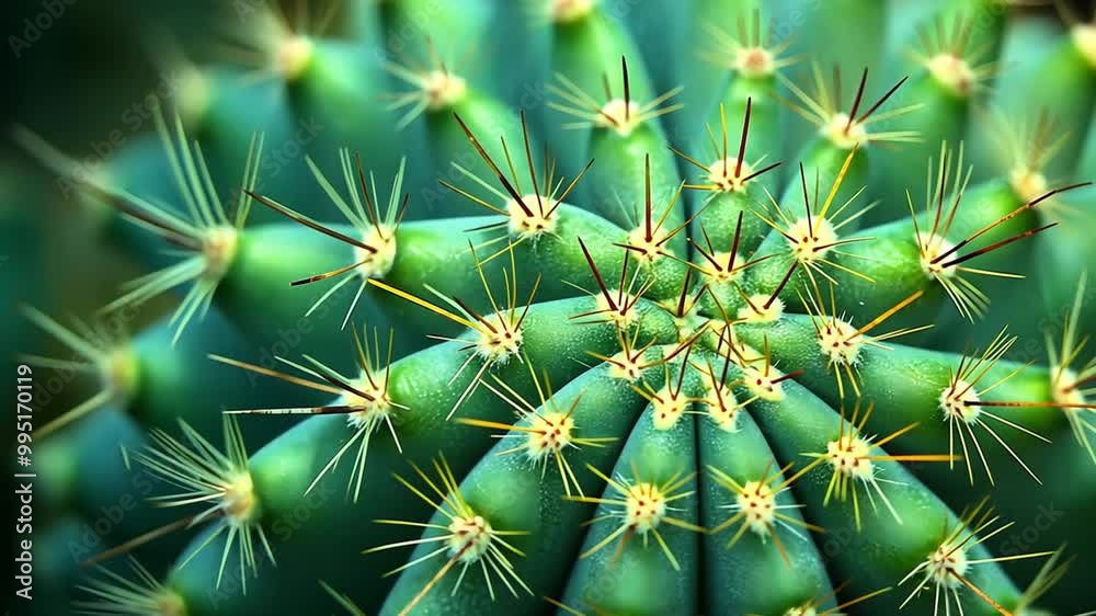 Close-up of a spiky cactus Close-up of a spiky cactus